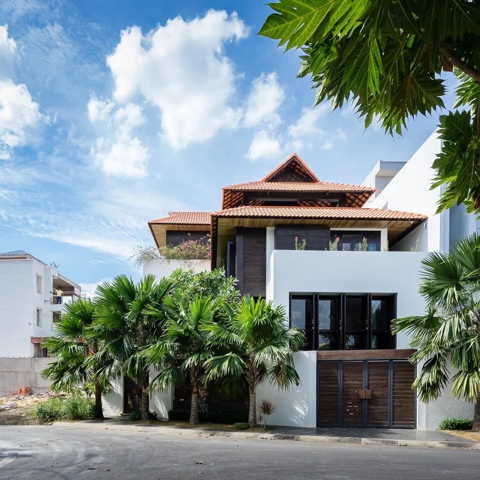 Mặt tiền ngôi nhà