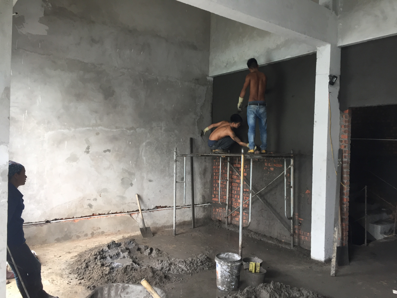 Trát tường trong nhà